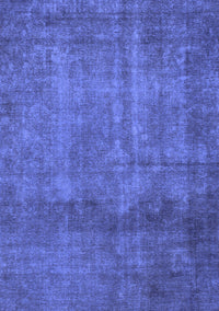 Abstract Blue Modern Rug, abs851blu