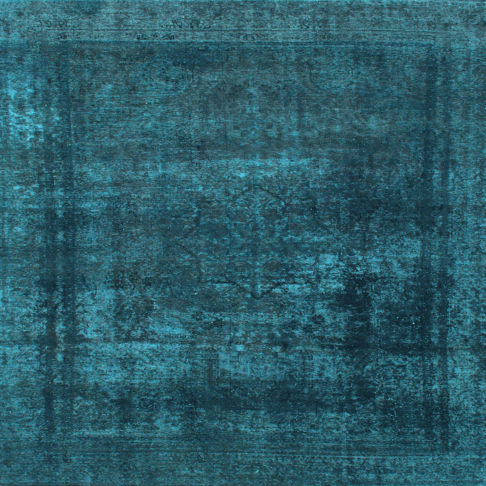 Square Persian Light Blue Bohemian Rug, abs852lblu