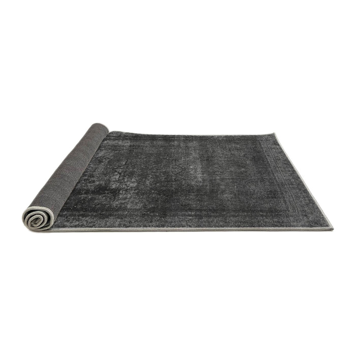 Sideview of Persian Gray Bohemian Rug, abs852gry
