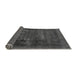 Sideview of Persian Gray Bohemian Rug, abs852gry