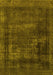 Machine Washable Persian Yellow Bohemian Rug, wshabs852yw