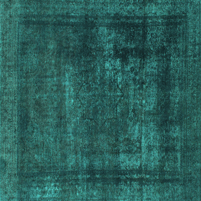 Square Persian Turquoise Bohemian Rug, abs852turq
