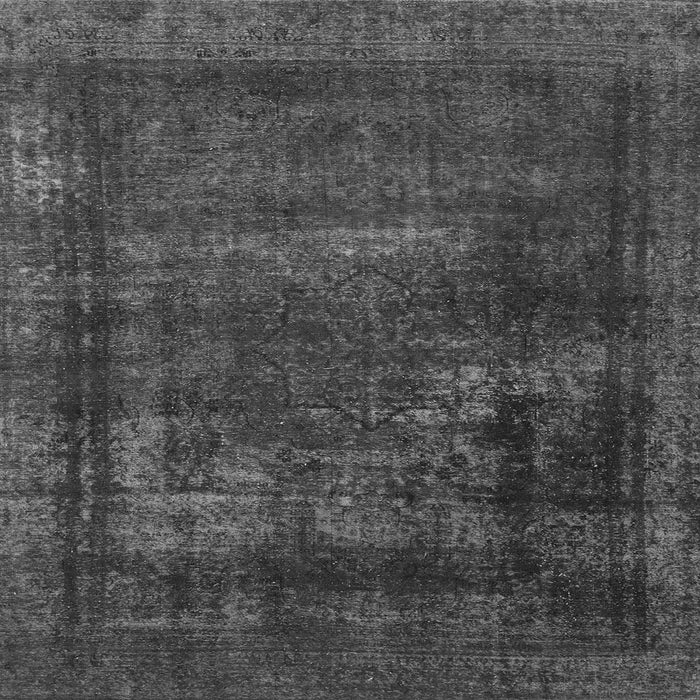 Square Machine Washable Persian Gray Bohemian Rug, wshabs852gry