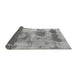 Sideview of Abstract Gray Modern Rug, abs853gry