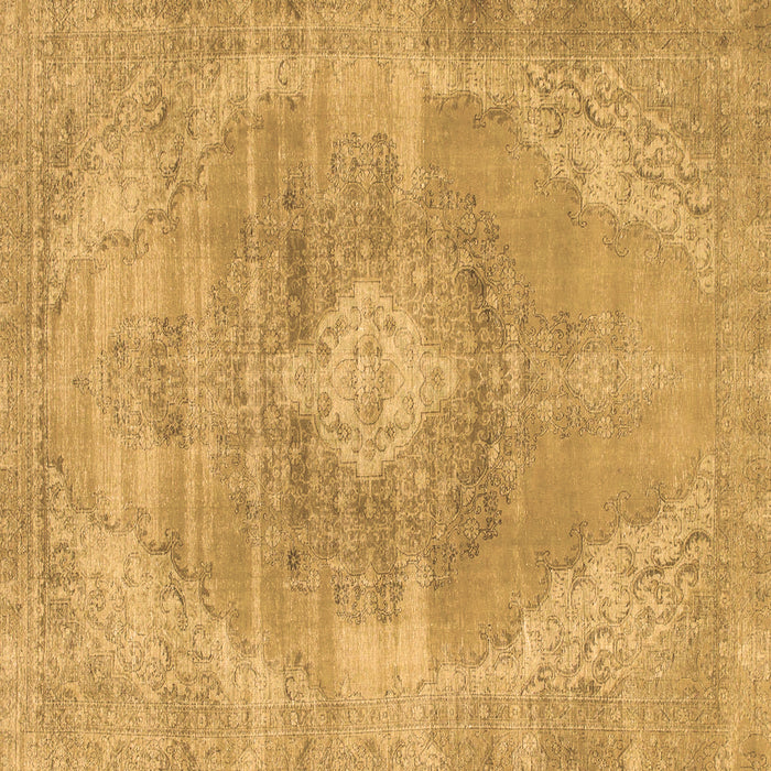Square Abstract Brown Modern Rug, abs854brn