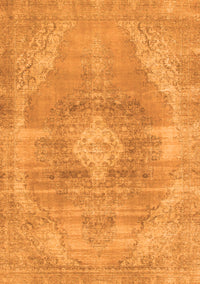 Abstract Orange Modern Rug, abs854org