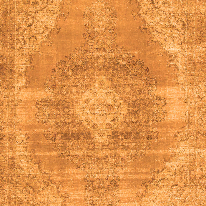 Abstract Orange Modern Rug, abs854org