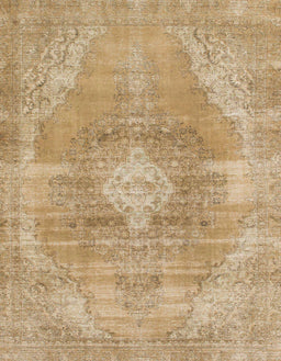 Abstract Cinnamon Brown Modern Rug, abs854