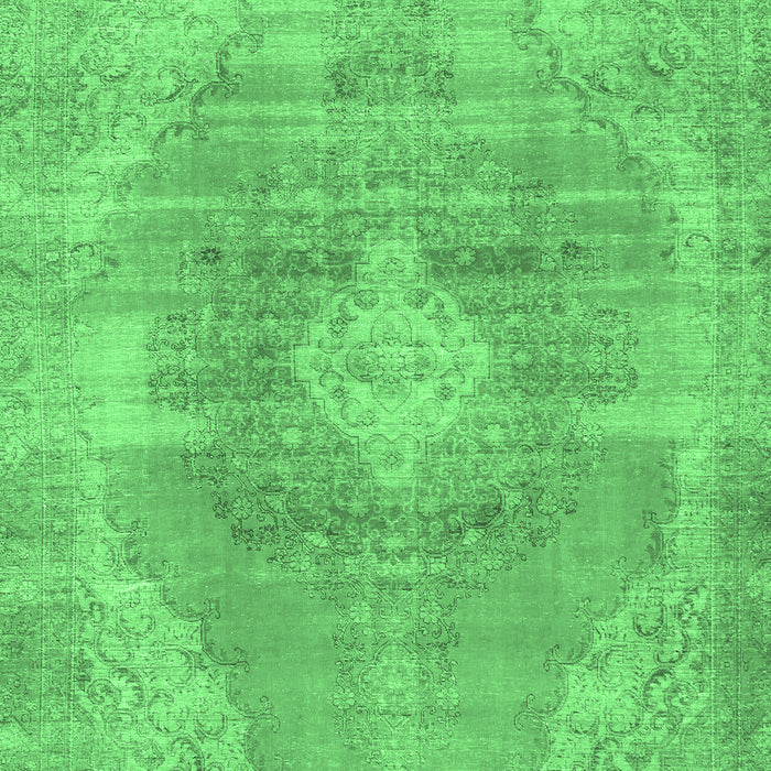 Abstract Emerald Green Modern Rug, abs854emgrn