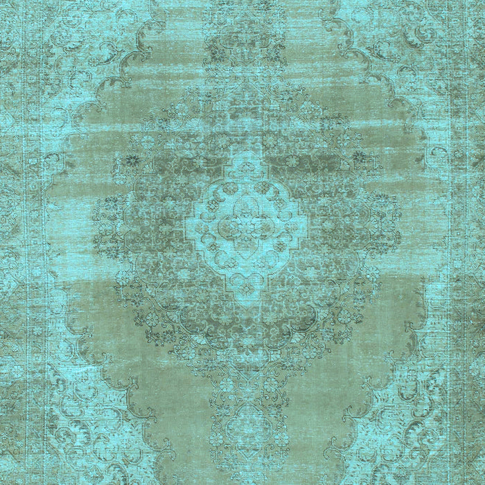 Abstract Light Blue Modern Rug, abs854lblu