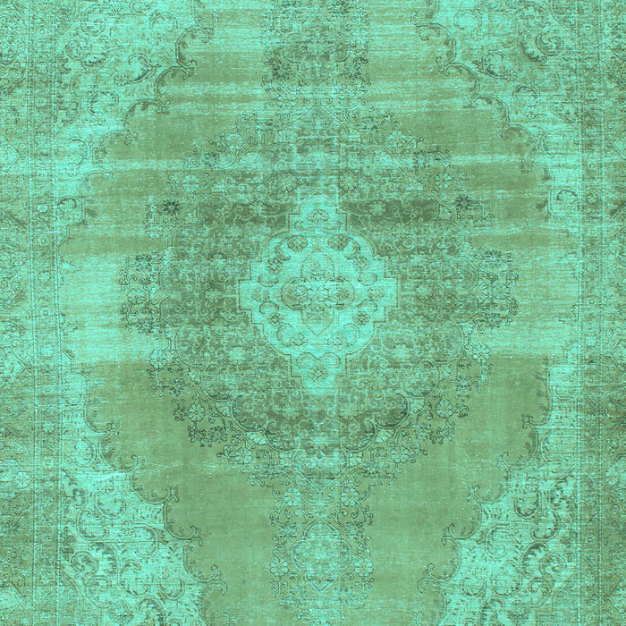 Abstract Turquoise Modern Rug, abs854turq