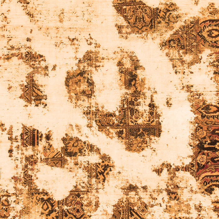 Machine Washable Abstract Orange Modern Area Rugs, wshabs855org