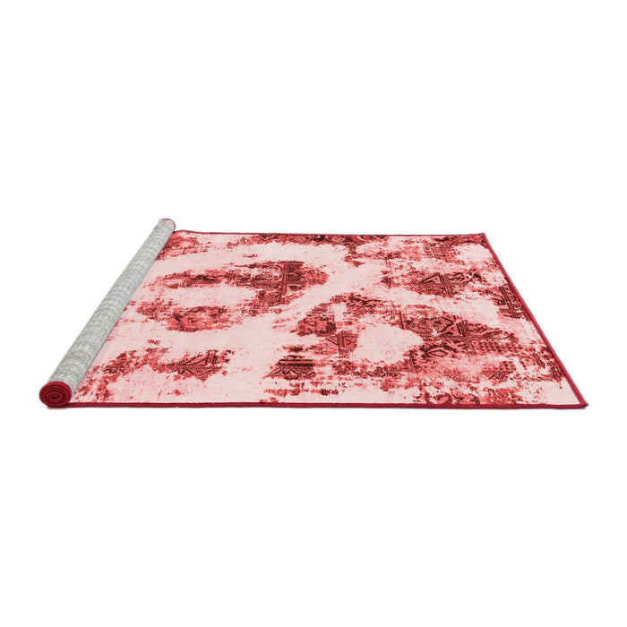 Modern Red Washable Rugs