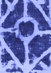 Abstract Blue Modern Rug, abs856blu