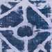 Square Abstract Blue Modern Rug, abs856