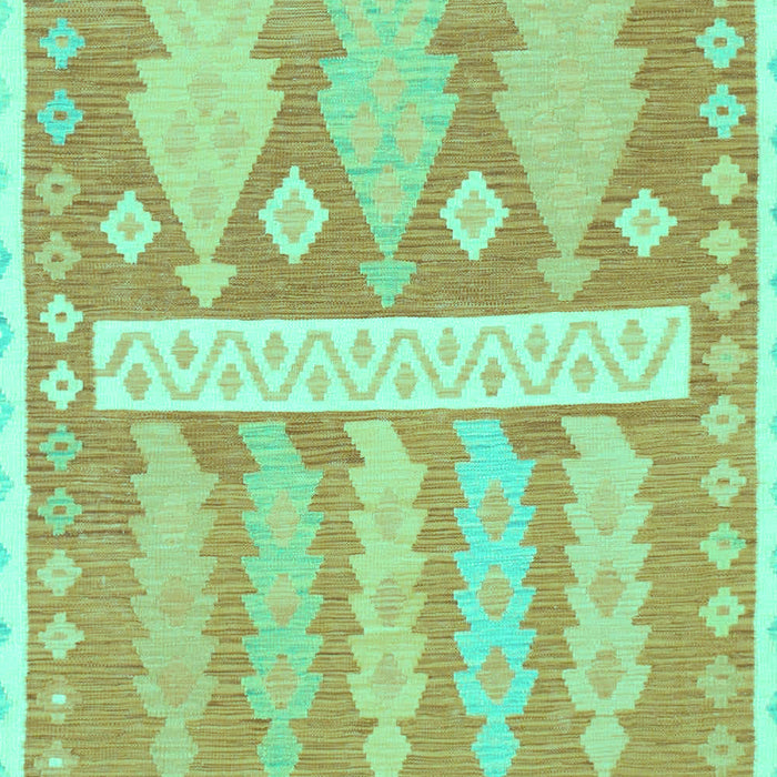 Southwestern Turquoise Country Rug, abs857turq
