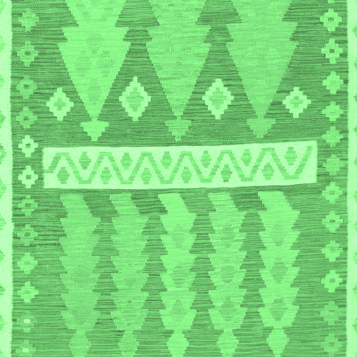 Southwestern Emerald Green Country Rug, abs857emgrn