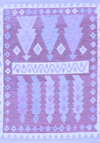 Southwestern Blue Country Rug, abs857blu