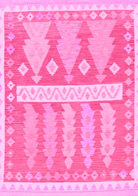 Southwestern Pink Country Rug, abs857pnk