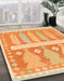 Machine Washable Abstract Chrome Gold Yellow Rug in a Family Room, wshabs857