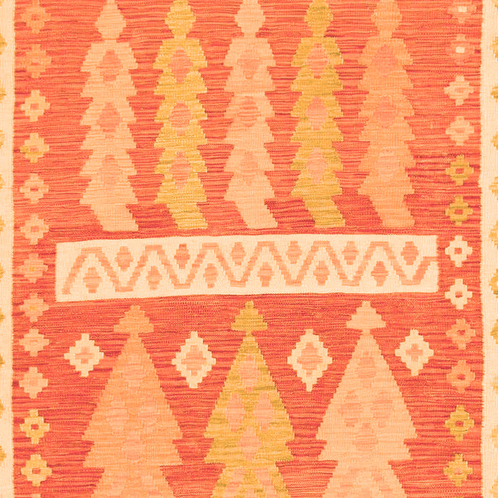 Southwestern Orange Country Rug, abs857org