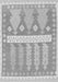 Southwestern Gray Country Rug, abs857gry