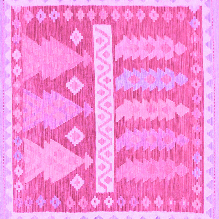 Square Southwestern Purple Country Rug, abs857pur
