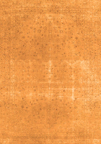 Abstract Orange Modern Rug, abs858org