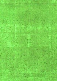 Abstract Green Modern Rug, abs858grn