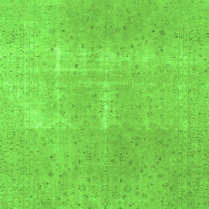 Abstract Green Modern Rug, abs858grn