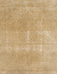 Machine Washable Abstract Gold Rug, wshabs858