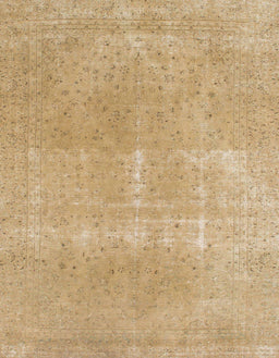 Machine Washable Abstract Gold Rug, wshabs858