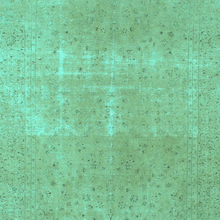 Abstract Turquoise Modern Rug, abs858turq