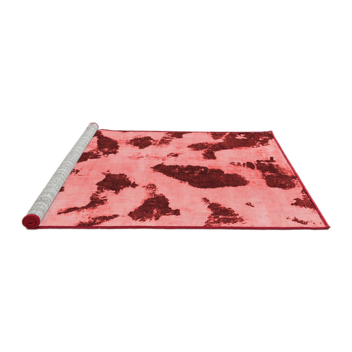 Modern Red Washable Rugs