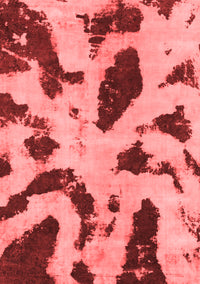 Abstract Red Modern Rug, abs859red