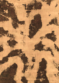 Abstract Brown Modern Rug, abs859brn