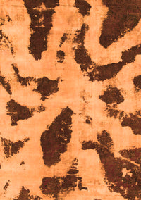 Abstract Orange Modern Rug, abs859org