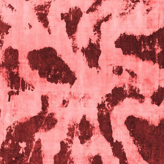 Machine Washable Abstract Red Modern Rug, wshabs859red