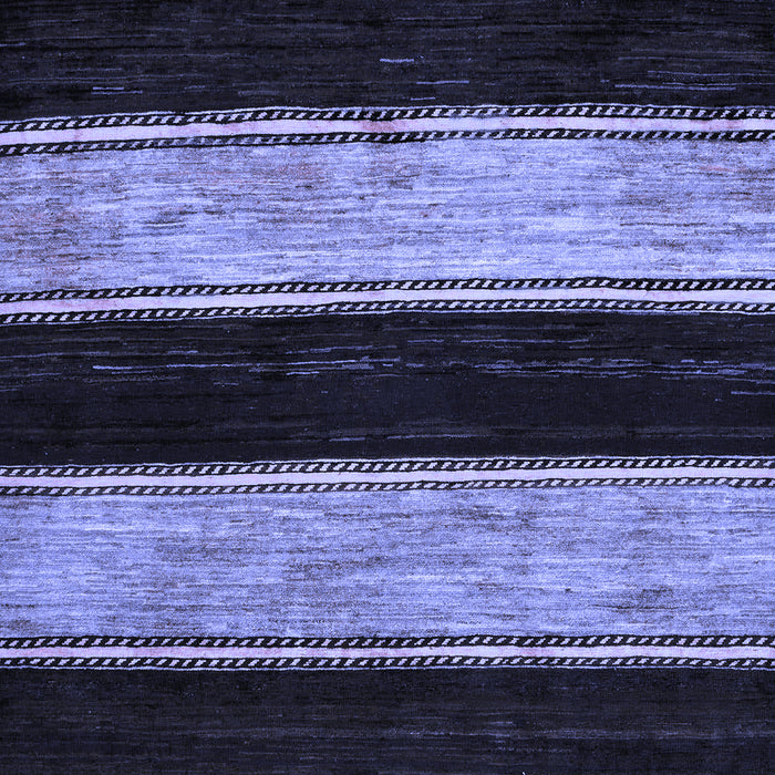 Machine Washable Abstract Blue Modern Rug, wshabs85blu