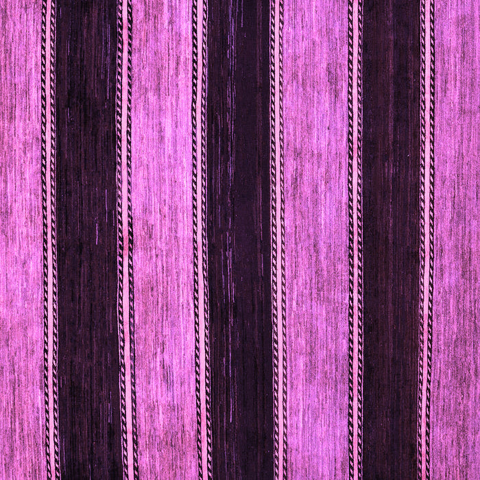 Square Machine Washable Abstract Purple Modern Area Rugs, wshabs85pur