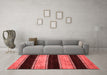 Modern Red Washable Rugs