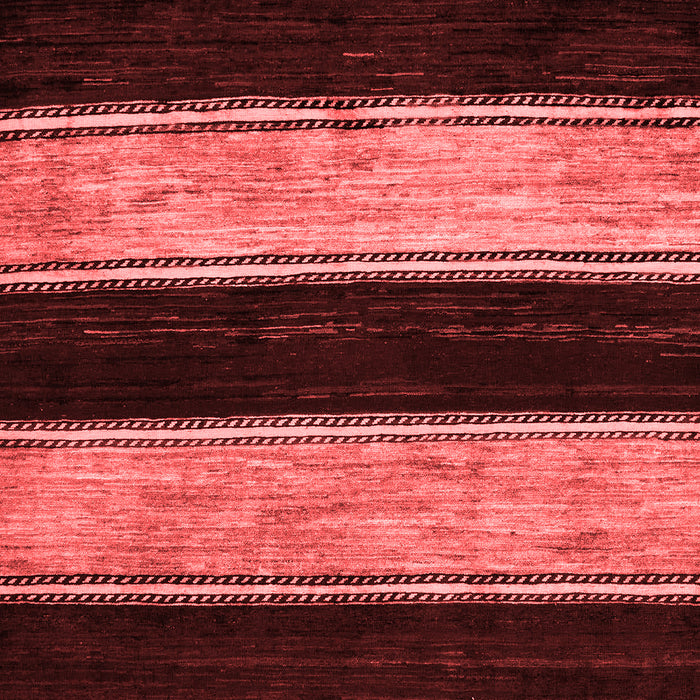 Machine Washable Abstract Red Modern Rug, wshabs85red