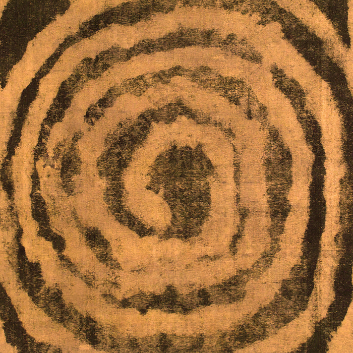 Machine Washable Abstract Orange Modern Area Rugs, wshabs860org