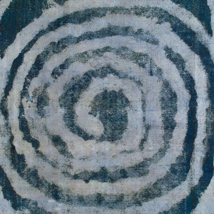 Abstract Columbia Blue Modern Rug, abs860