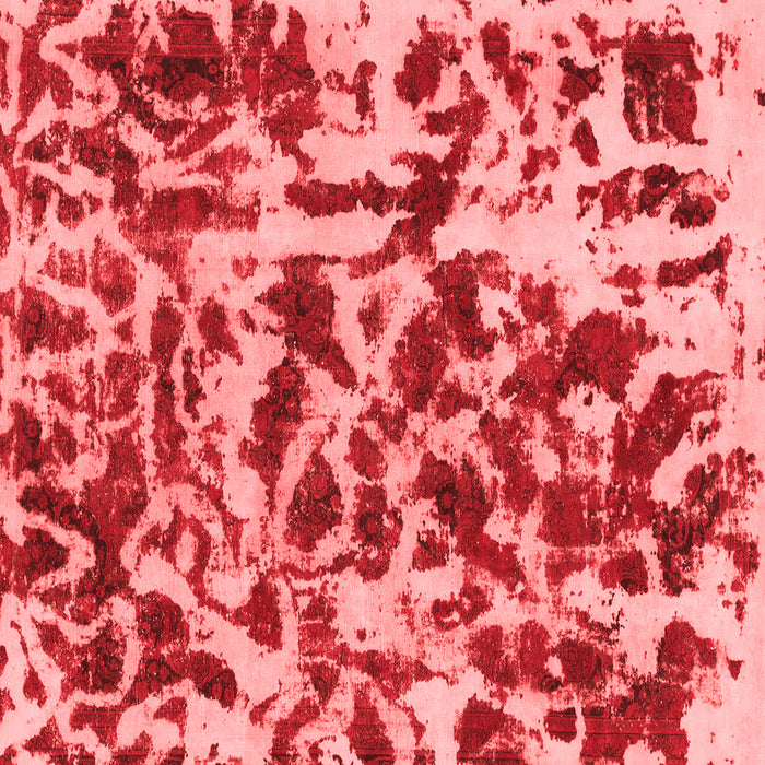 Abstract Red Modern Rug, abs861red