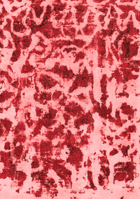 Abstract Red Modern Rug, abs861red