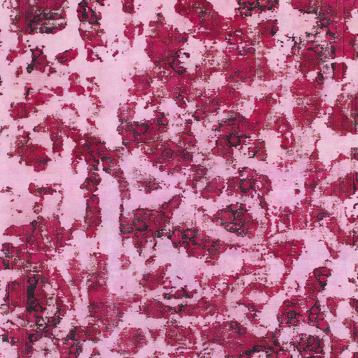 Machine Washable Abstract Pastel Purple Pink Rug, wshabs861