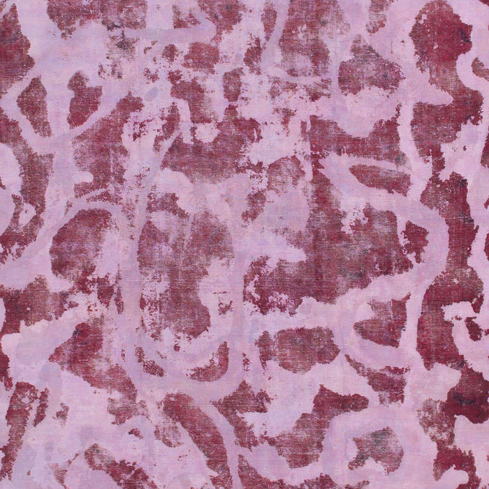 Machine Washable Abstract Pink Rug, wshabs862