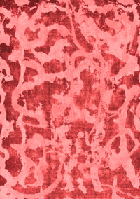 Abstract Red Modern Rug, abs862red