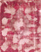 Abstract Pastel Pink Modern Rug, abs863